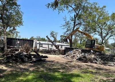 Disaster Relief Work, New Caney, TX